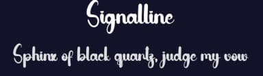 Signalline by Andi Moz — Script Handwritten Font — thumbnail 2