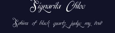 Signarita Chloe by dondon nillo — Script Handwritten Font — thumbnail 2