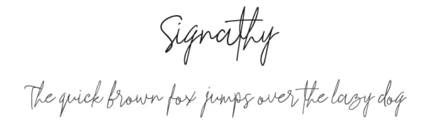 Signathy by Ketapel Creative — Script Handwritten Font