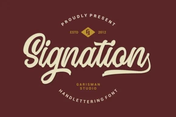 Signation Font by Garisman Studio — Script Handwritten Font