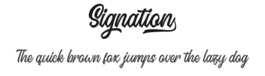 Signation by Garisman Studio — Script Handwritten Font — thumbnail 1