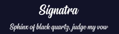 Signatra by Twicolabs Fontdation — Script Handwritten Font — thumbnail 2