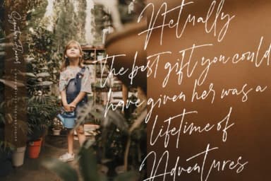 Signature Flavour Font by Geranium.co — Script Handwritten Font — thumbnail 8