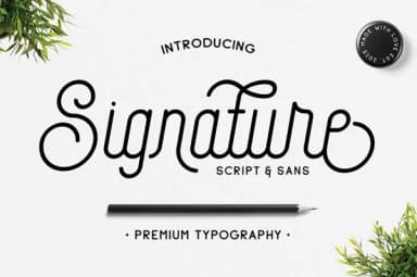 Signature Font by Jokiranta — Script Handwritten Font — thumbnail 1