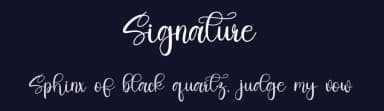 Signature by FreshtypeINK — Script Handwritten Font — thumbnail 2