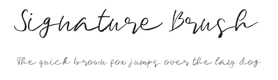 Signature Brush by Al Ghul — Script Handwritten Font