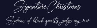 Signature Christmas by Scratchones — Script Handwritten Font — thumbnail 2