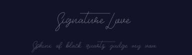 Signature Love by Belina Studio — Script Handwritten Font — thumbnail 2