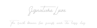 Signature Love by Belina Studio — Script Handwritten Font — thumbnail 1