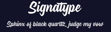 Signatype by Ahweproject — Script Handwritten Font — thumbnail 2