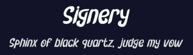 Signery by Pinisiart — Script Handwritten Font — thumbnail 2
