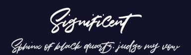 Significent by Dirtyline Studio — Script Handwritten Font — thumbnail 2
