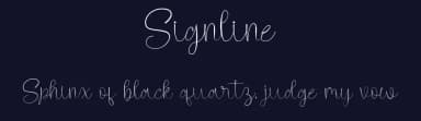 Signline by JD Studio — Script Handwritten Font — thumbnail 2