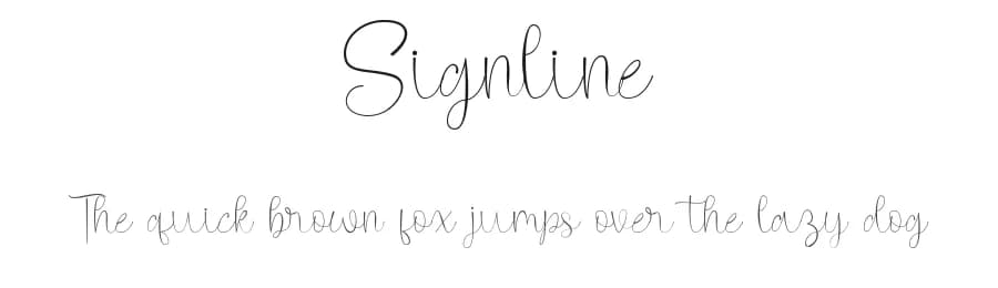 Signline by JD Studio — Script Handwritten Font — preview 1