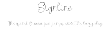 Signline by JD Studio — Script Handwritten Font — thumbnail 1
