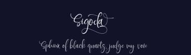 Sigoda by Gilar Studio — Script Handwritten Font — thumbnail 2