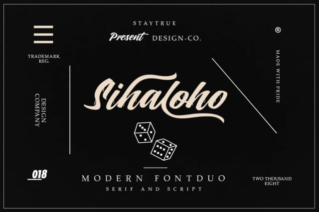 Sihaloho Font by lickermelody — Script Handwritten Font