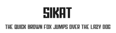 Sikat by DumadiStyle — Sans Serif Font — thumbnail 1
