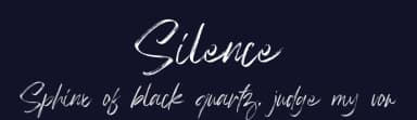 Silence by FallenGraphic Studio — Script Handwritten Font — thumbnail 2