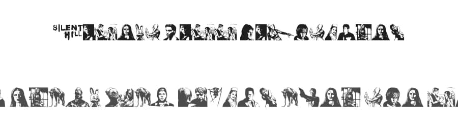 Silent Hill Nightmares by xstreamed.tv — Dingbats Font
