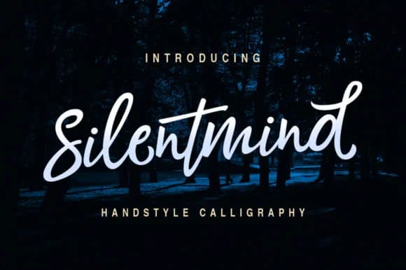 Silentmind Font by riversidetypefoundry — Script Handwritten Font
