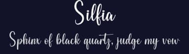 Silfia by Wahyu Studio — Script Handwritten Font — thumbnail 2