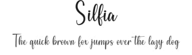 Silfia by Wahyu Studio — Script Handwritten Font — thumbnail 1