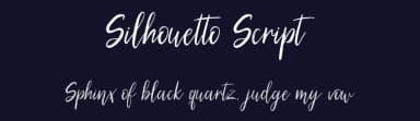 Silhouetto Script by Kirsten Louise — Script Handwritten Font — thumbnail 2