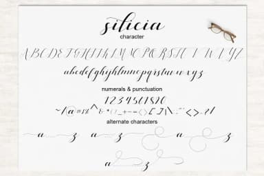Silicia Font by Teweka — Script Handwritten Font — thumbnail 5