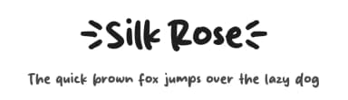 Silk Rose by Origin Type — Script Handwritten Font — thumbnail 1