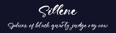 Sillene by Staircase Studio — Script Handwritten Font — thumbnail 2
