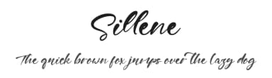 Sillene by Staircase Studio — Script Handwritten Font — thumbnail 1