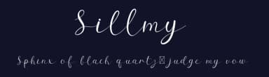 Sillmy by Edric Studio — Script Handwritten Font — thumbnail 2