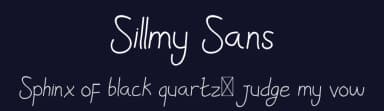 Sillmy Sans by Edric Studio — Script Handwritten Font — thumbnail 2