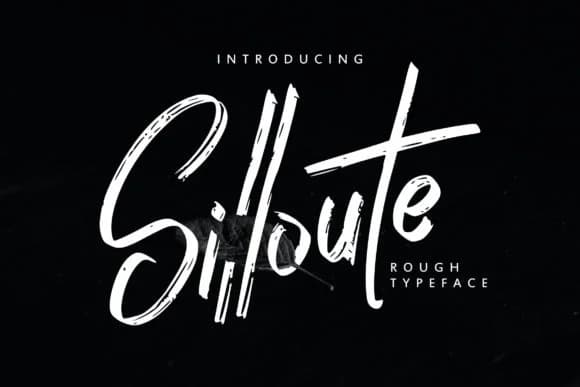 Silloute Font by Vunira — Script Handwritten Font