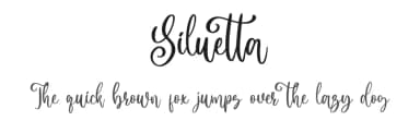 Siluetta by NanaNissa — Script Handwritten Font — thumbnail 1