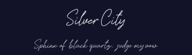 Silver City by Heinzel Std — Script Handwritten Font — thumbnail 2