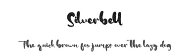 Silverbell by Staircase Studio — Script Handwritten Font — thumbnail 1