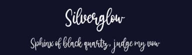 Silverglow by Balpirick Studio — Script Handwritten Font — thumbnail 2