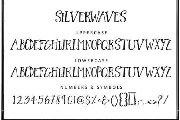 Silverwaves Font by Creativeqube Design — Script Handwritten Font
