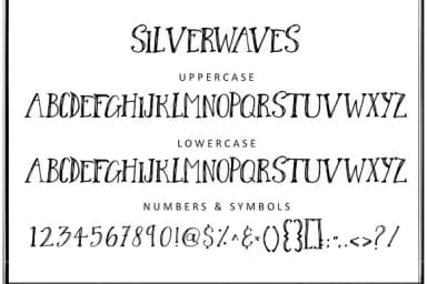 Silverwaves Font by Creativeqube Design — Script Handwritten Font — thumbnail 1