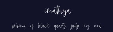 Simathya by Fontysia — Script Handwritten Font — thumbnail 2