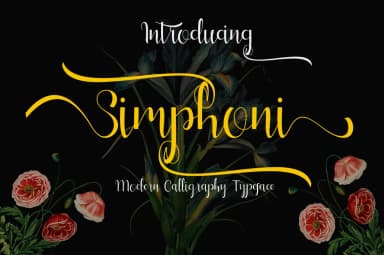 Simphoni Font by Cek Creative — Script Handwritten Font — thumbnail 1