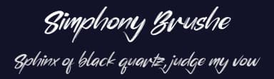 Simphony Brushe by Letterena Studios — Script Handwritten Font — thumbnail 2
