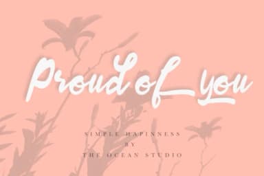 Simple Happiness Font by The Ocean Studio — Script Handwritten Font — thumbnail 2