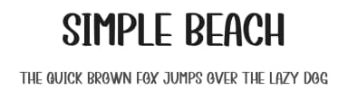 Simple Beach by Inermedia Studio — Script Handwritten Font — thumbnail 1