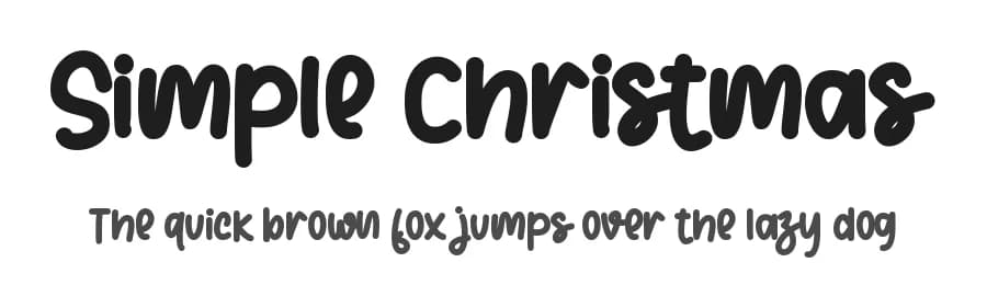 Simple Christmas by Stefani Letter — Script Handwritten Font — preview 1