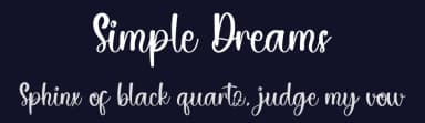 Simple Dreams by PiPi Creative STUDIO — Script Handwritten Font — thumbnail 2