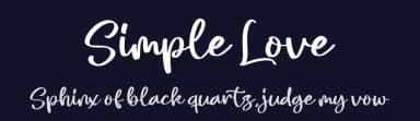 Simple Love by Integritype Studio — Script Handwritten Font — thumbnail 2