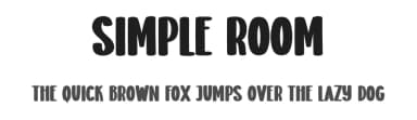 Simple Room by Scratchones — Script Handwritten Font — thumbnail 1
